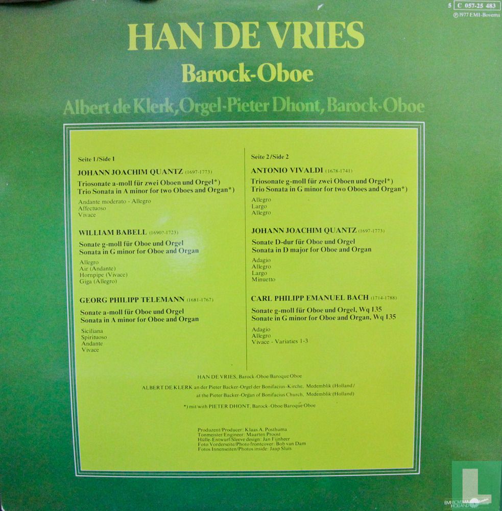 Barock - Oboe