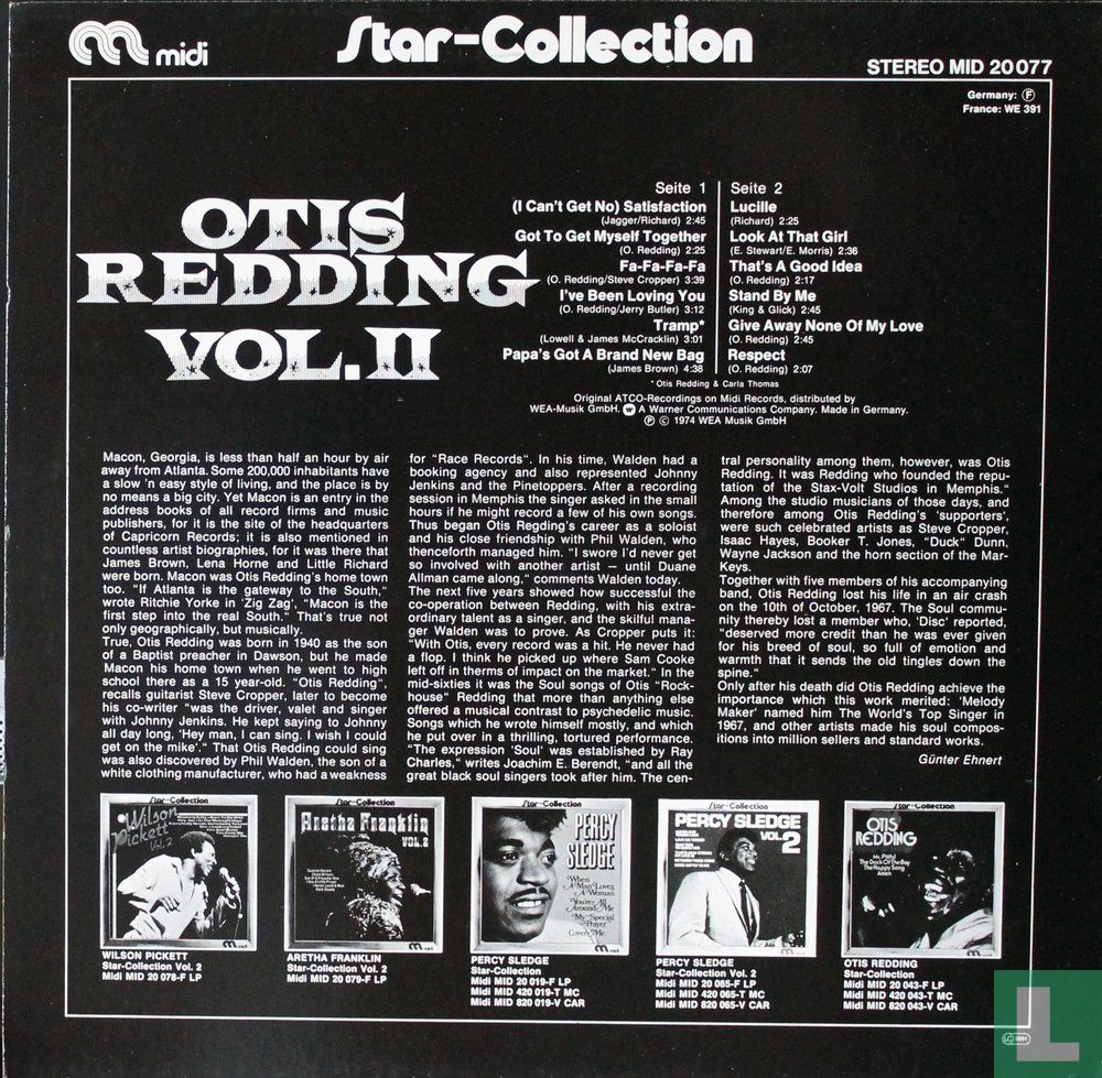 Otis Redding Vol. II