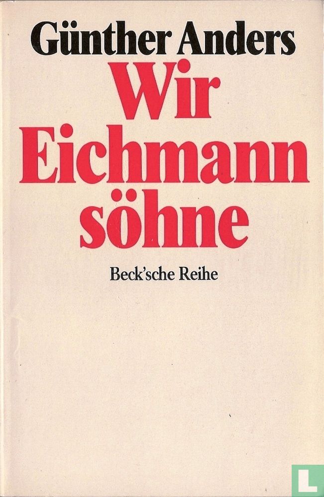 Wir Eichmannsöhne