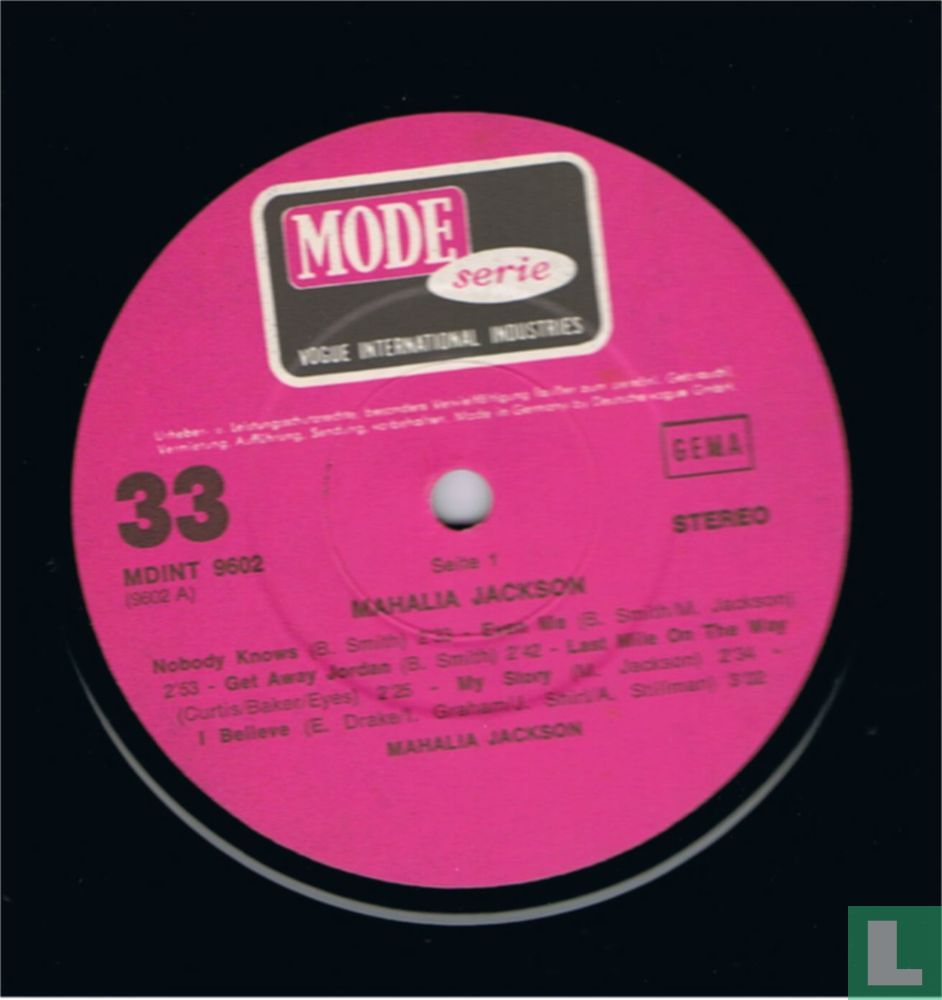Mahalia Jackson