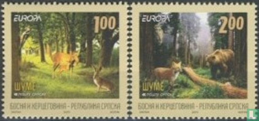 Europe – Les forêts 