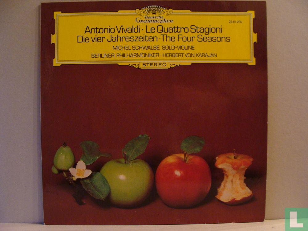 De Vier Jaargetijden van Antonio Vivaldi LP 2530 296 - Berlijns