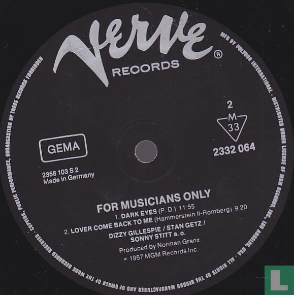 For Musicians Only