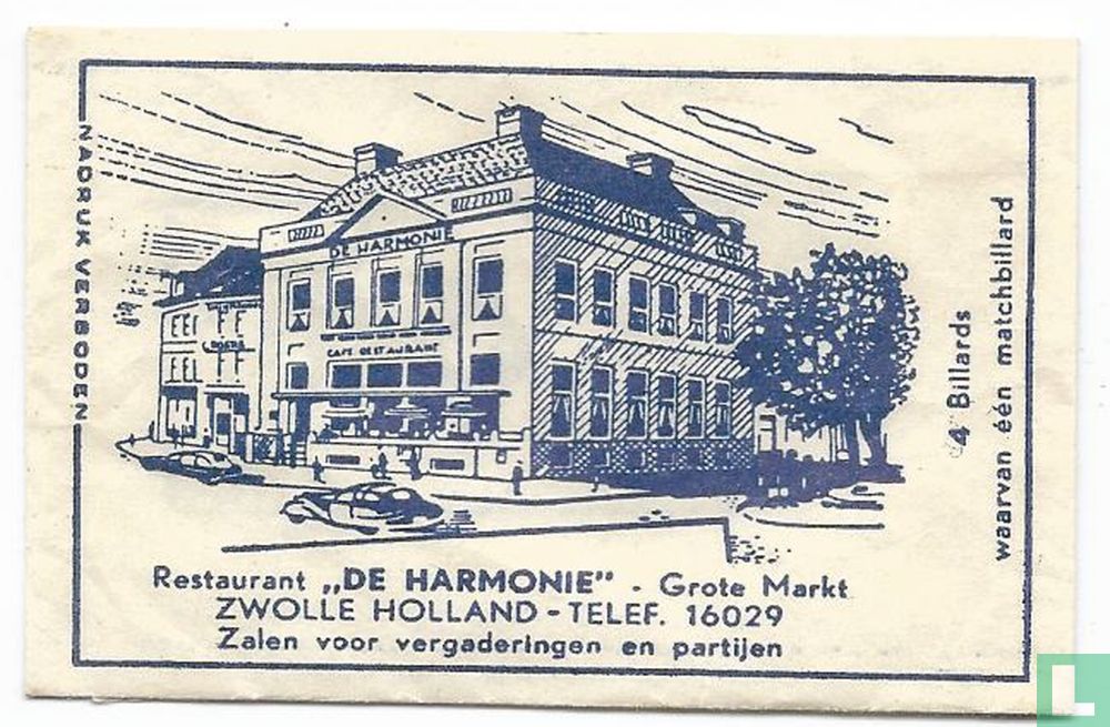 Restaurant "De Harmonie"