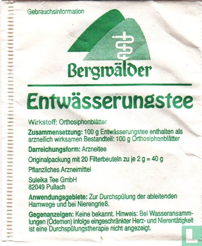 Entwässerungstee 