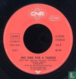 No Time for a Tango