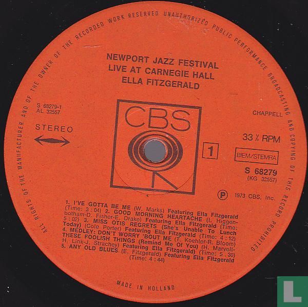 New Port Jazz Festival Live at Carnegie Hall