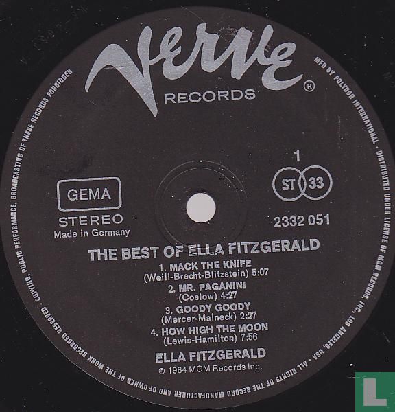 The best of Ella Fitzgerald