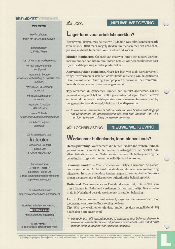 Tips & Advies 17