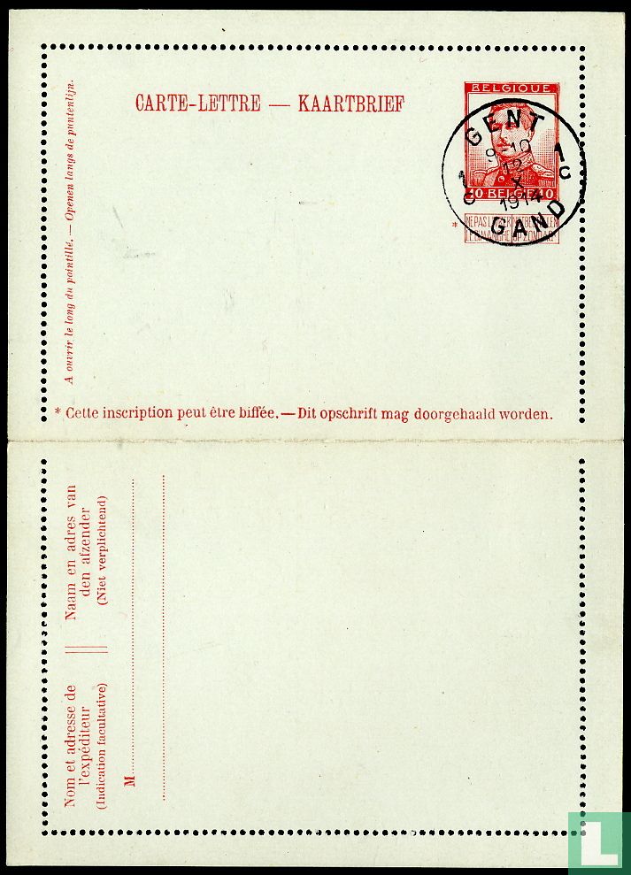 Carte lettre