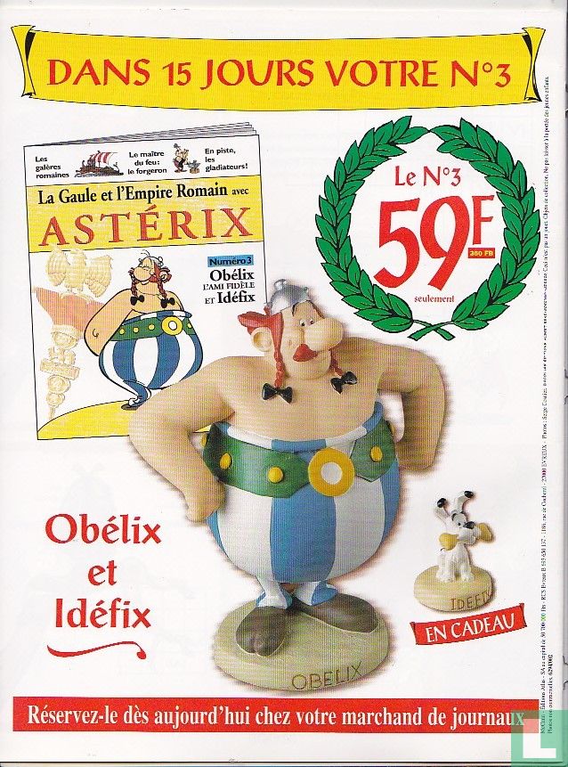 Play Asterix - Agecanonix et son épouse - CEJI Italie (ref.6241
