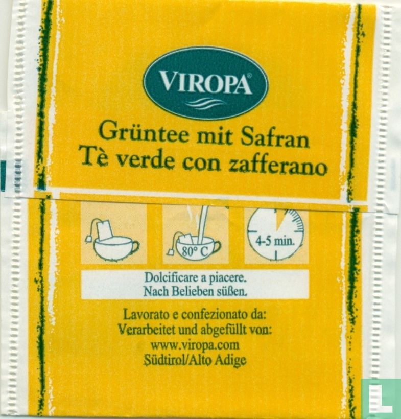 Grüntee mit Safran