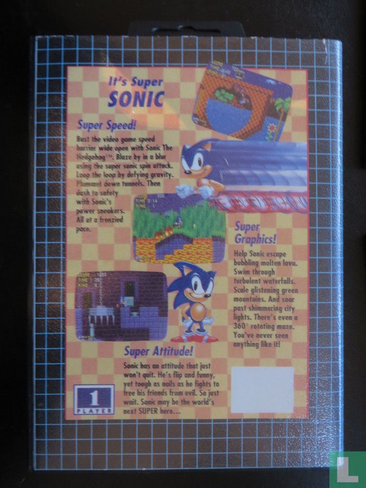 Sonic the Hedgehog - Sega Mega Drive / Sega Genesis - LastDodo