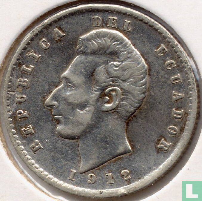 Ecuador 2 Decimo 1912