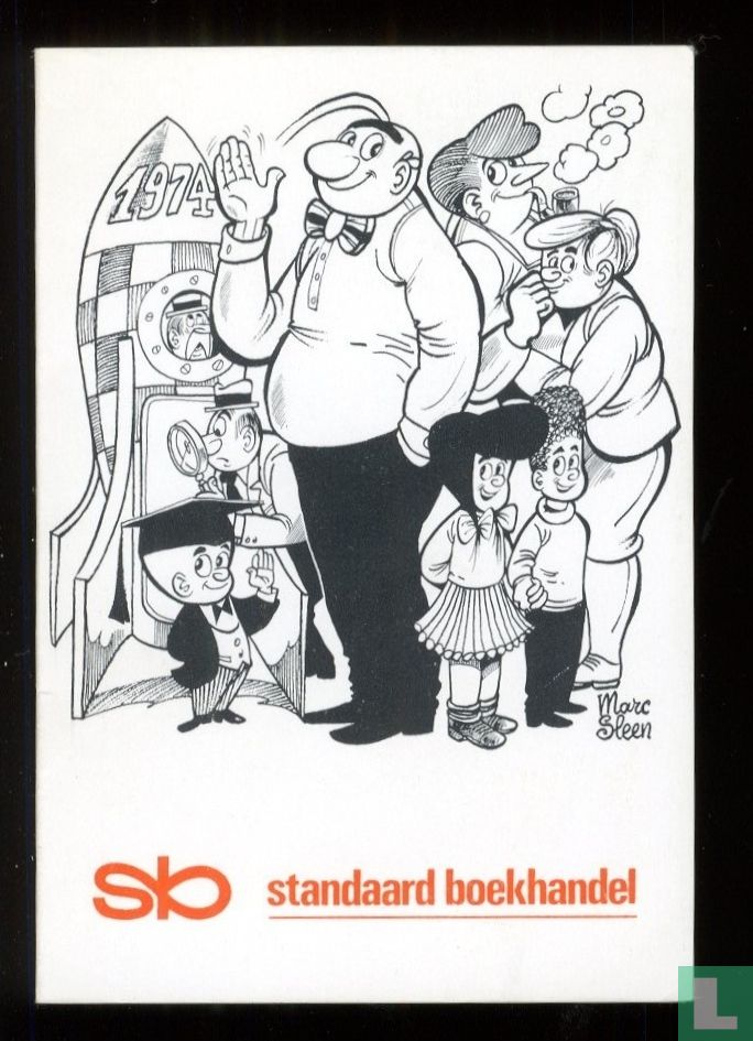 Marc Sleen: Nero Kalender 1974 1 (1974) - Standaard Boekhandel - LastDodo