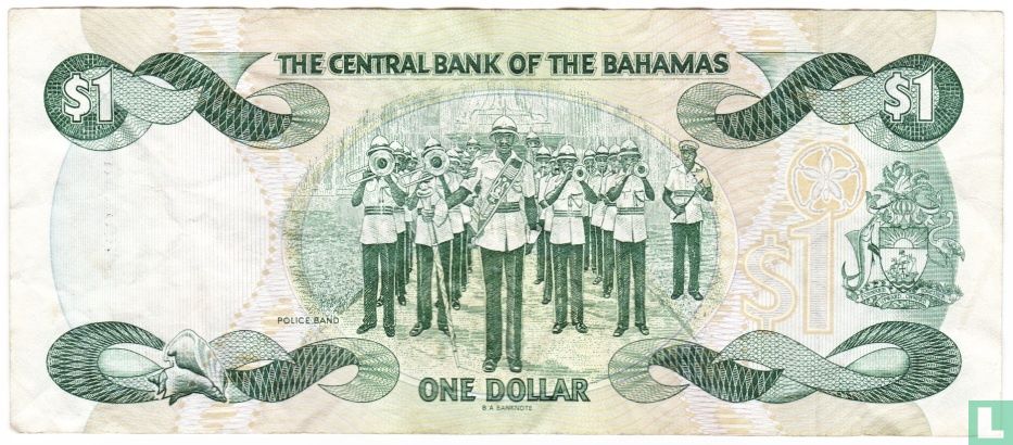 Bahamas $ 1 1992