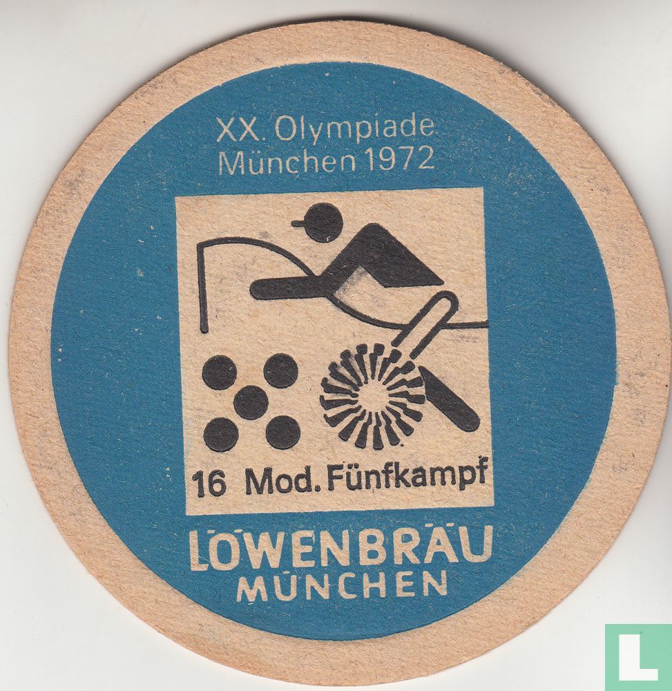 XX. Olympiade München 1972 Mod. Fünfkampf