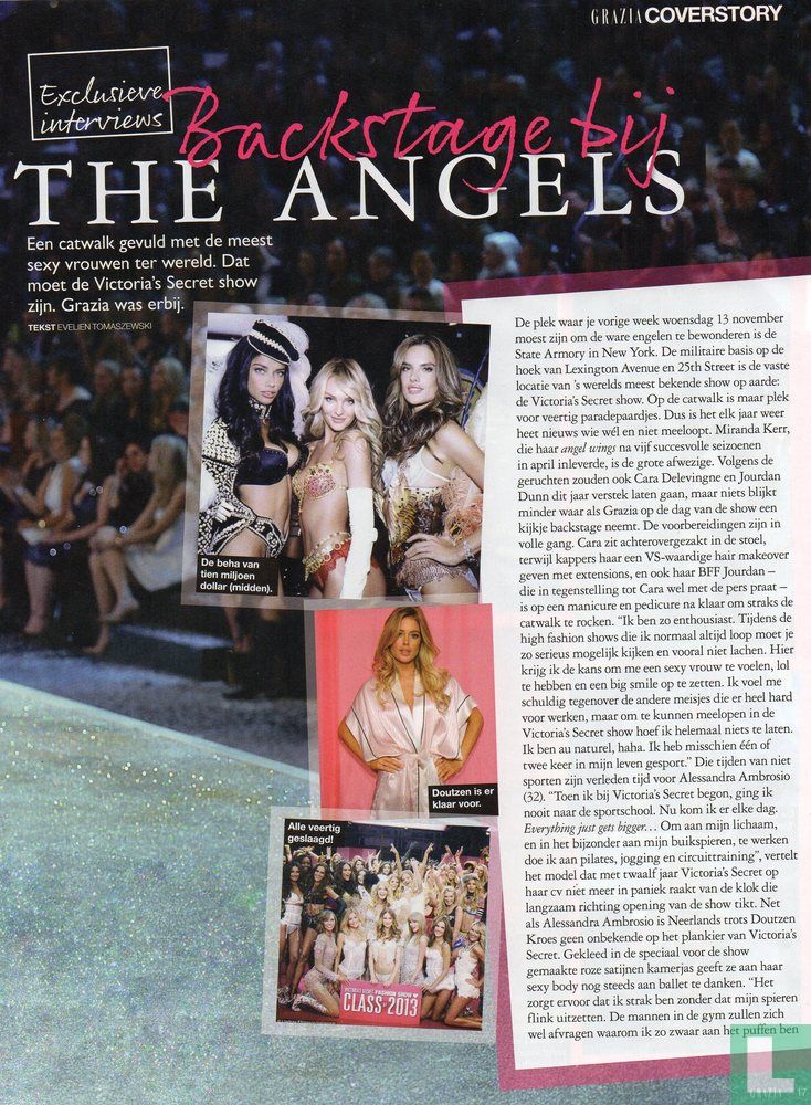Backstage at the Angels