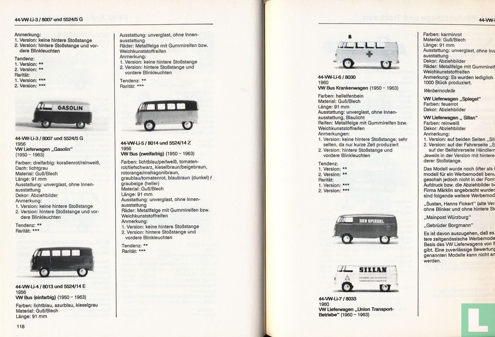 Modellauto Katalog
