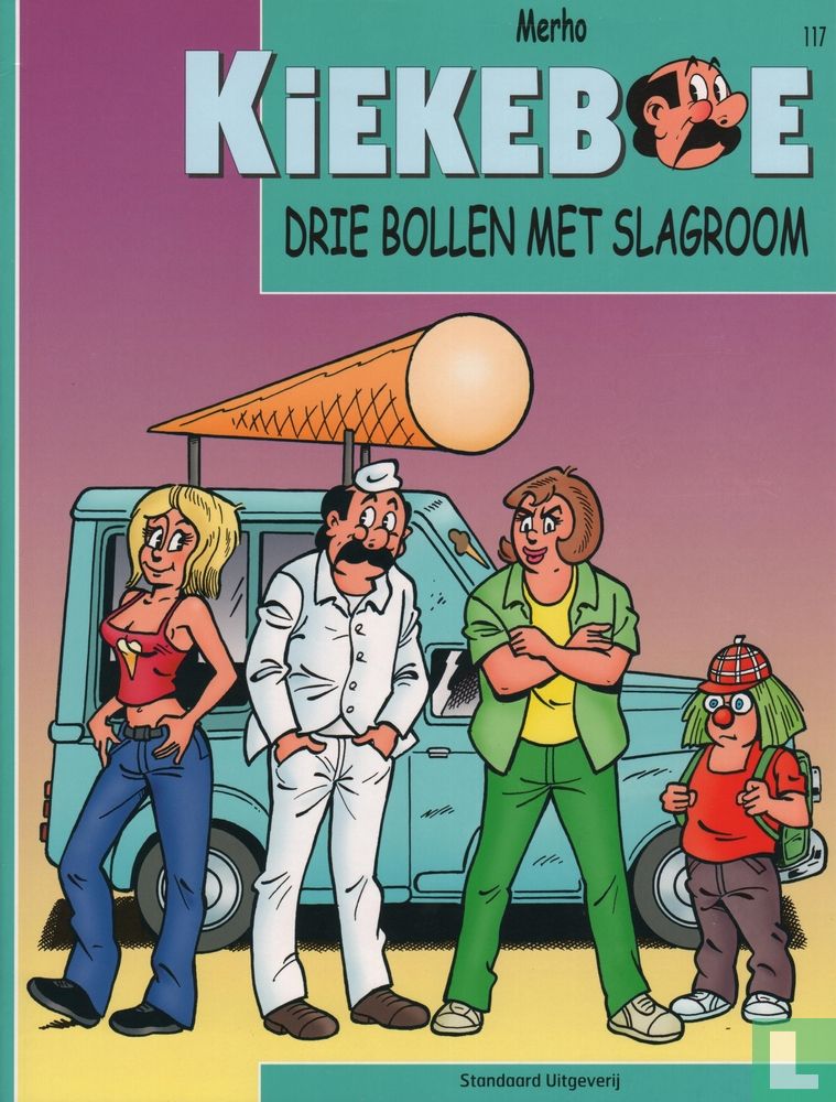 Drie bollen met slagroom