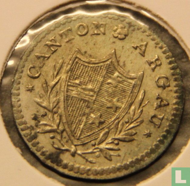 Aargau ½ batzen 1815