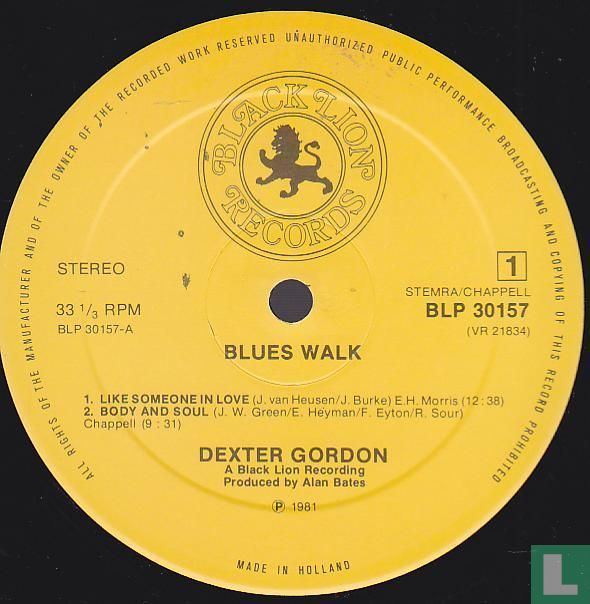 Blues walk!