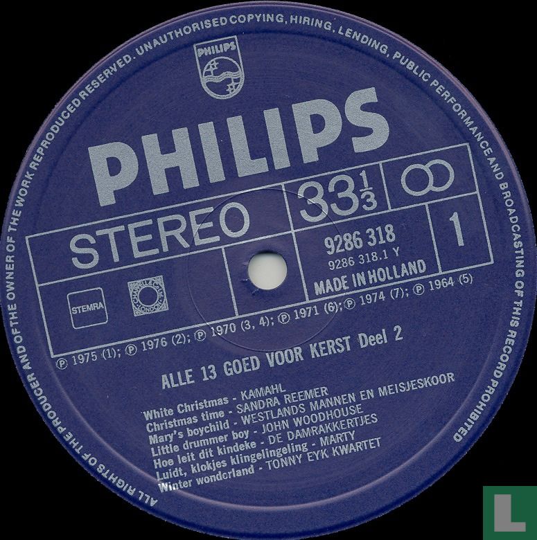 Alle 13 goed voor Kerst 2