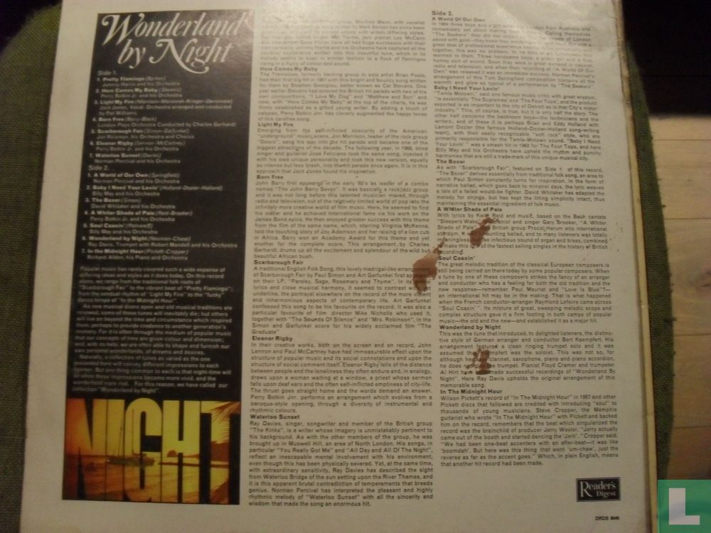 wonderland by night LP DRDS 9049 Various artists LastDodo