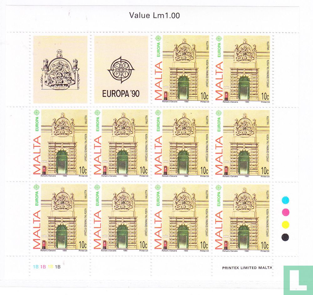 Europa – Post offices