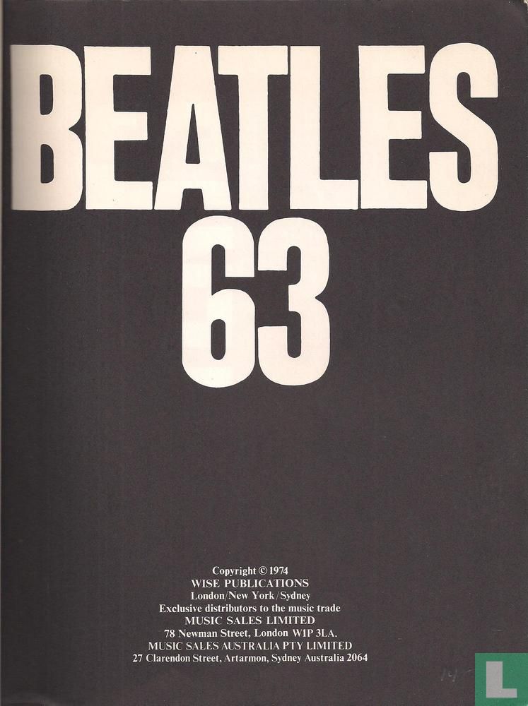Beatles 63