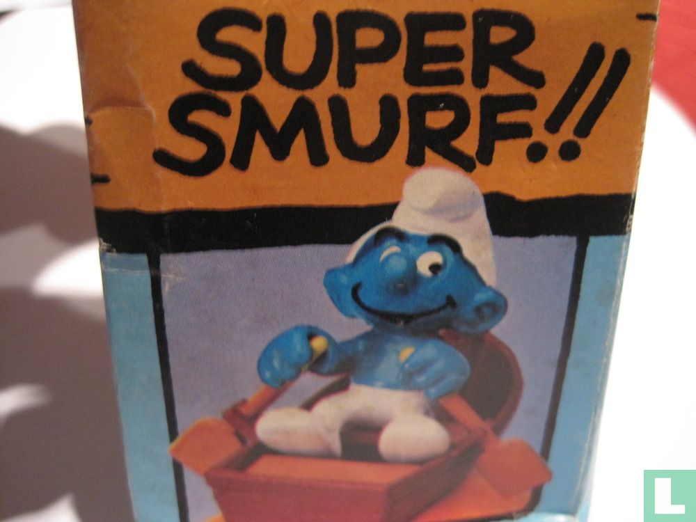 Roeibootsmurf doosje