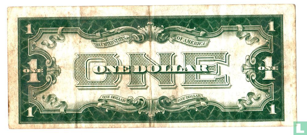 United States 1 dollar silver certificate (Woods Mellon) (1928