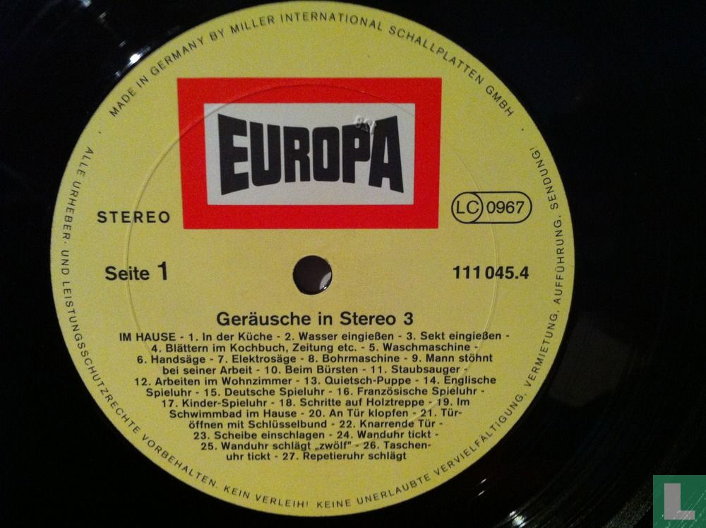 Geräusche in stereo 3