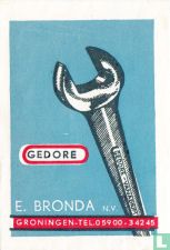 E. Bronda N.V. - Gedore