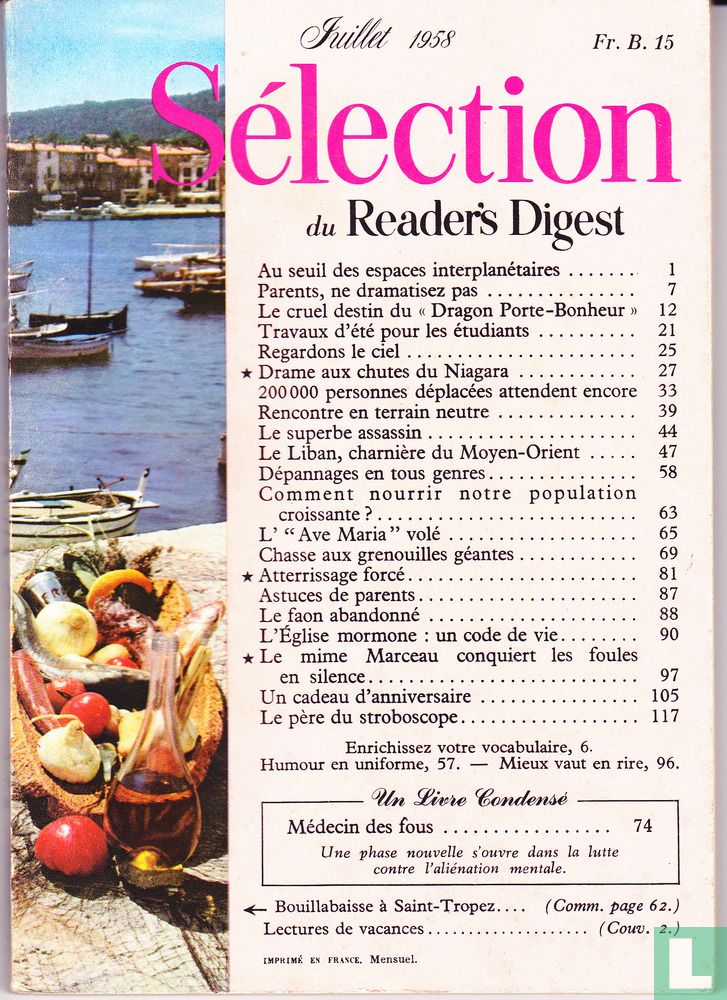 Sélection du Reader's Digest 1