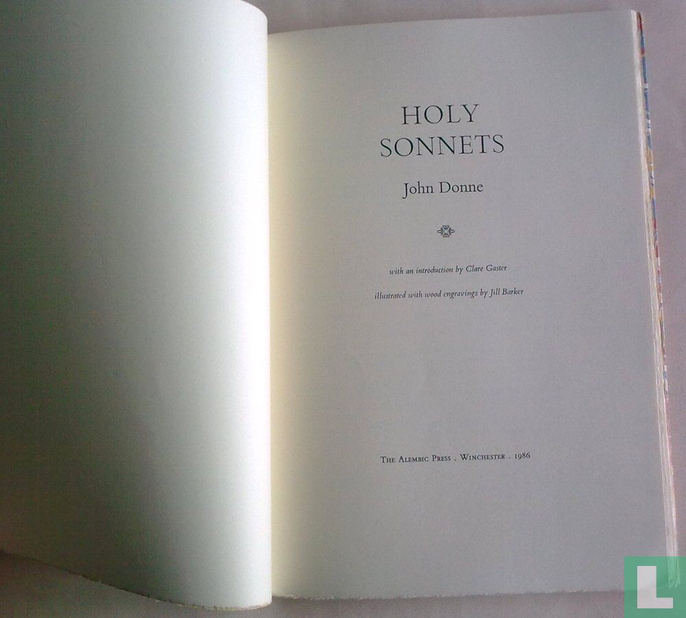 19 Holy Sonnets