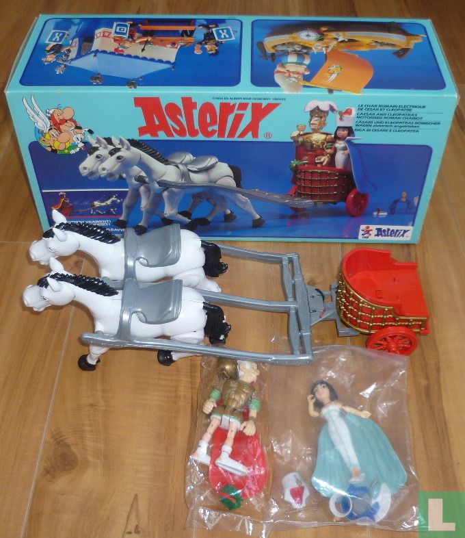 Char Motorisé Astérix Et Obélix PLAY-CEJI 1984 - Boîte D'origine - France