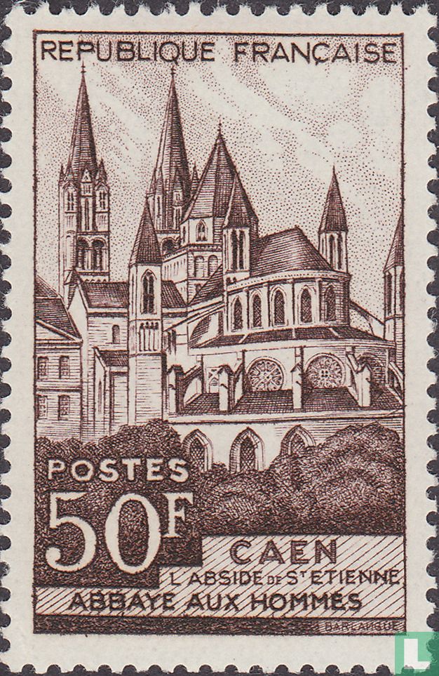 Caen Abtei 50 (1951) Frankreich LastDodo