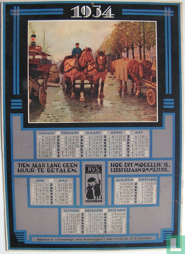 Calendrier R.V.S.