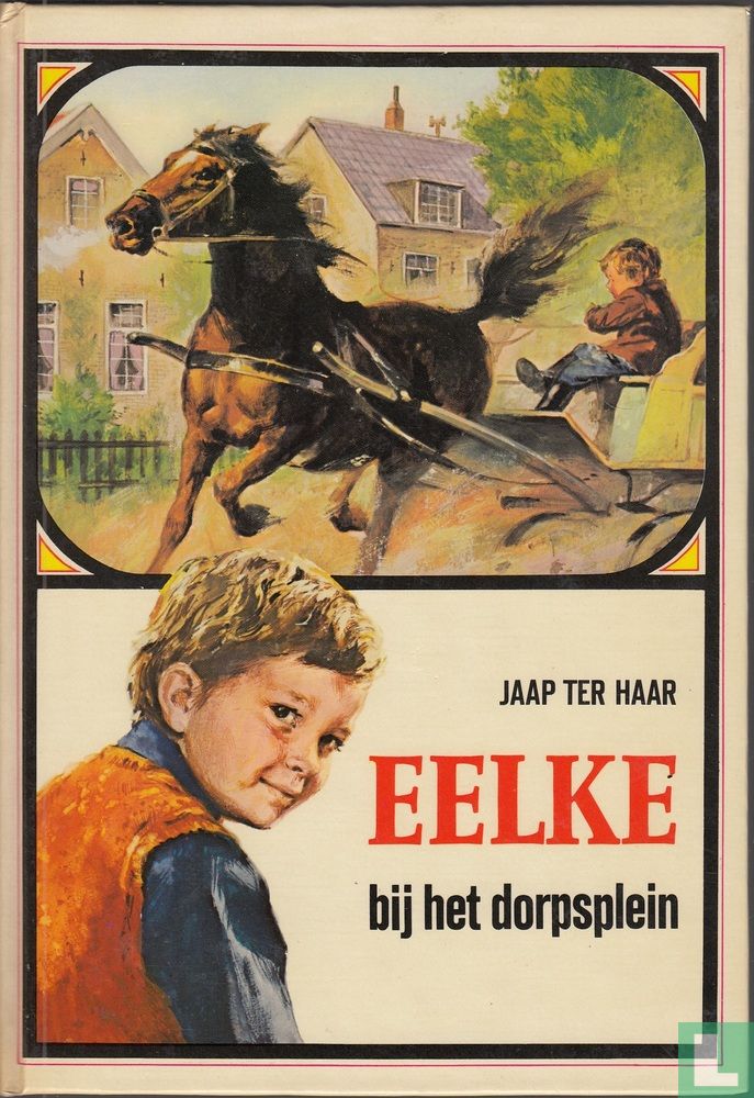 Eelke bij het dorpsplein