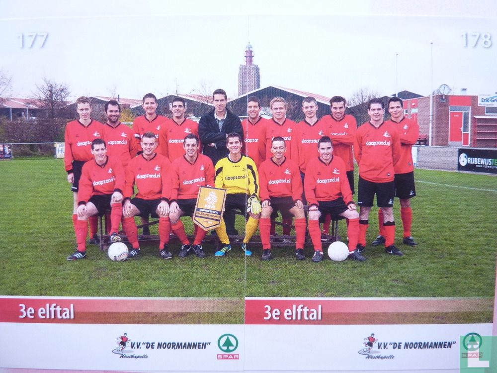 Team 3e elftal (links)