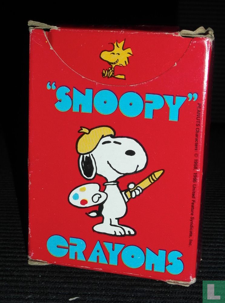Snoopy Crayons