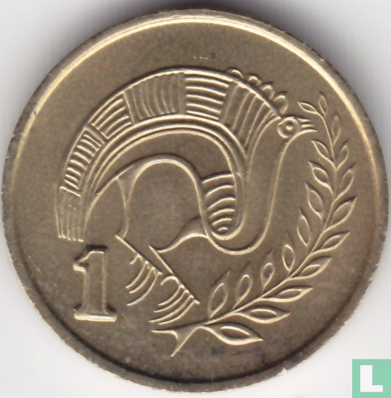 Chypre 1 cent 1988