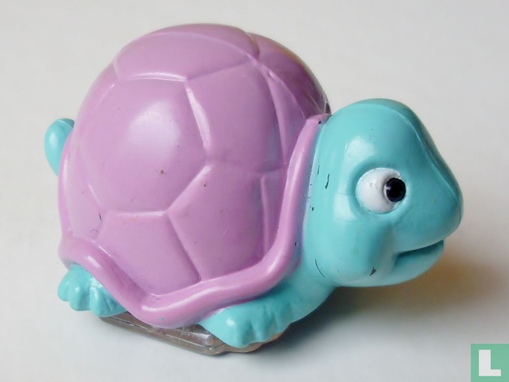 Schildpad met stempel