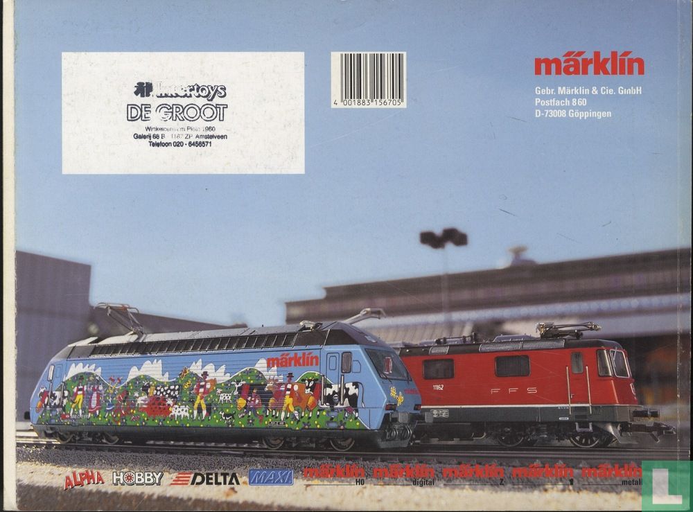 Marklin Totaal programma 1995/96 NL