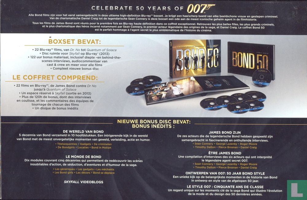 Celebrating Five Decades of Bond 007