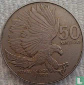 Philippines 50 sentimos 1990