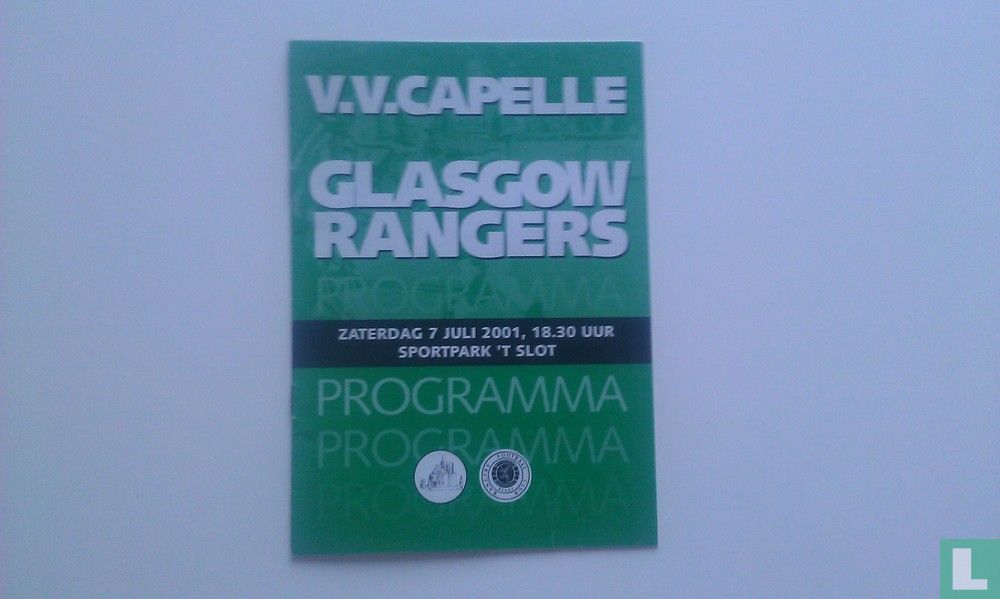 vv Capelle - Glasgow Rangers