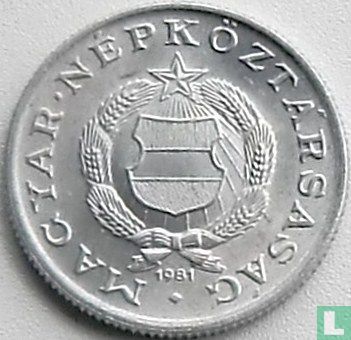 Ungarn 1 Forint 1981