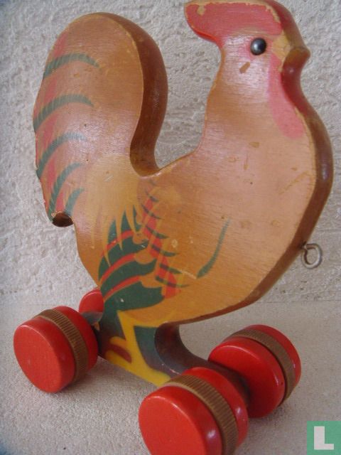Houten trekhaan